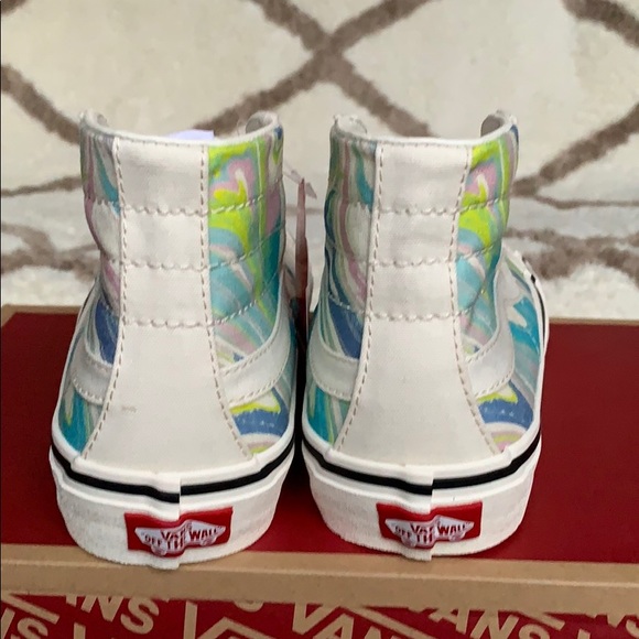 •VANS SK8-Hi 138 DECON RESIN SWIRL Marshmallow WMNS - Picture 8 of 16